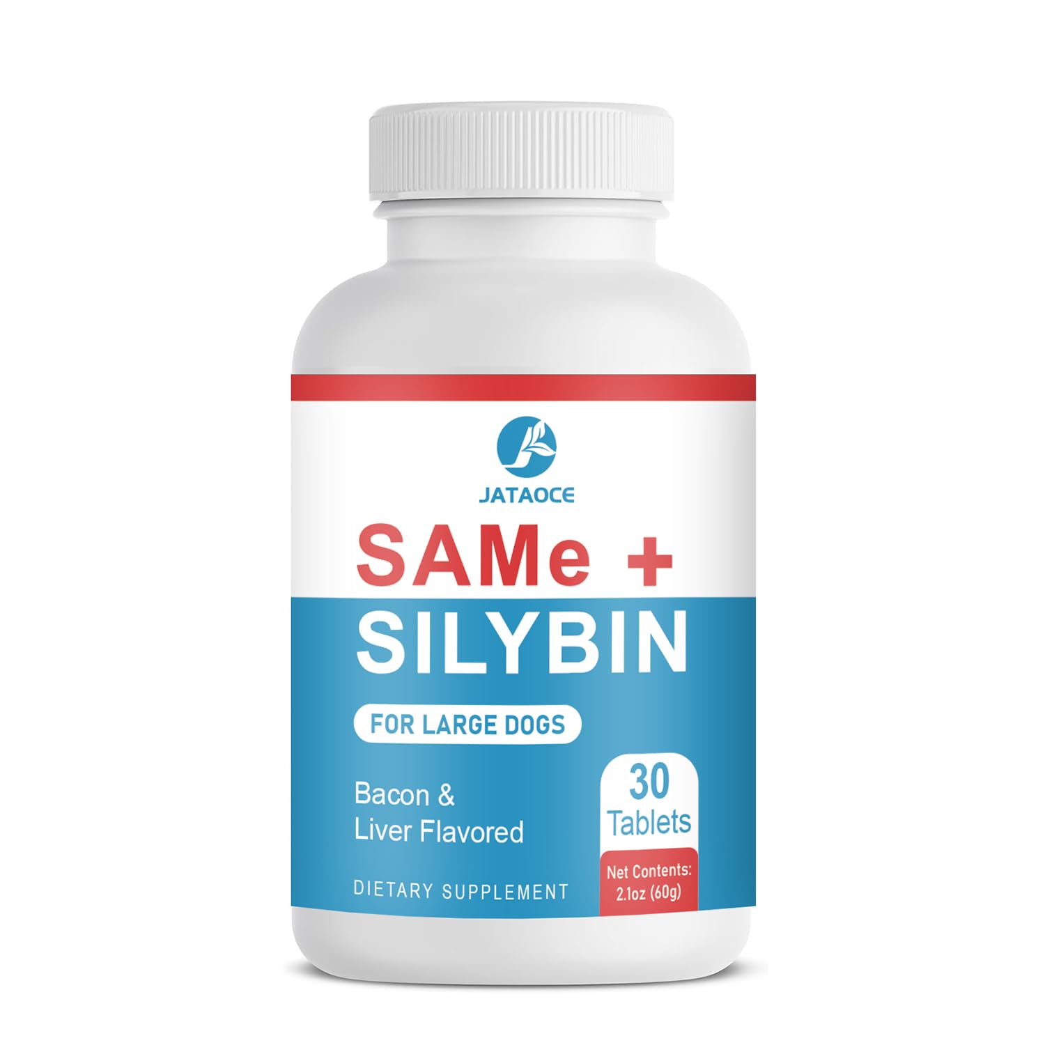 Same and Silybin for Dogs - S-Adenosyl-L-Methionine Same for Dogs Liver Supplements for Dogs Hepatic Supplement for Liver & Brain Dog Liver Support (Same+Silybin) All Dogs (Under 120 lbs)