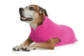 ESPAWDA Soft and Snuggly Stretch Fleece Pull-Over Dog Vest Sweater Jacket for Small Dogs Medium Dogs Big Dogs (3X-Large Hot Pink)