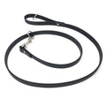 Regal Dog Products Waterproof Leash – 5 ft. Black Dog Leash with Easy to Use Collar Hook Lightweight and Proof Training Pet Lead with Vinyl-Coated Webbing for Small Medium Large or XL Dogs