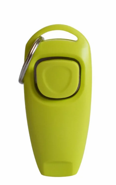 2-in-1 Pet Training Whistle with Keychain (Single Piece)