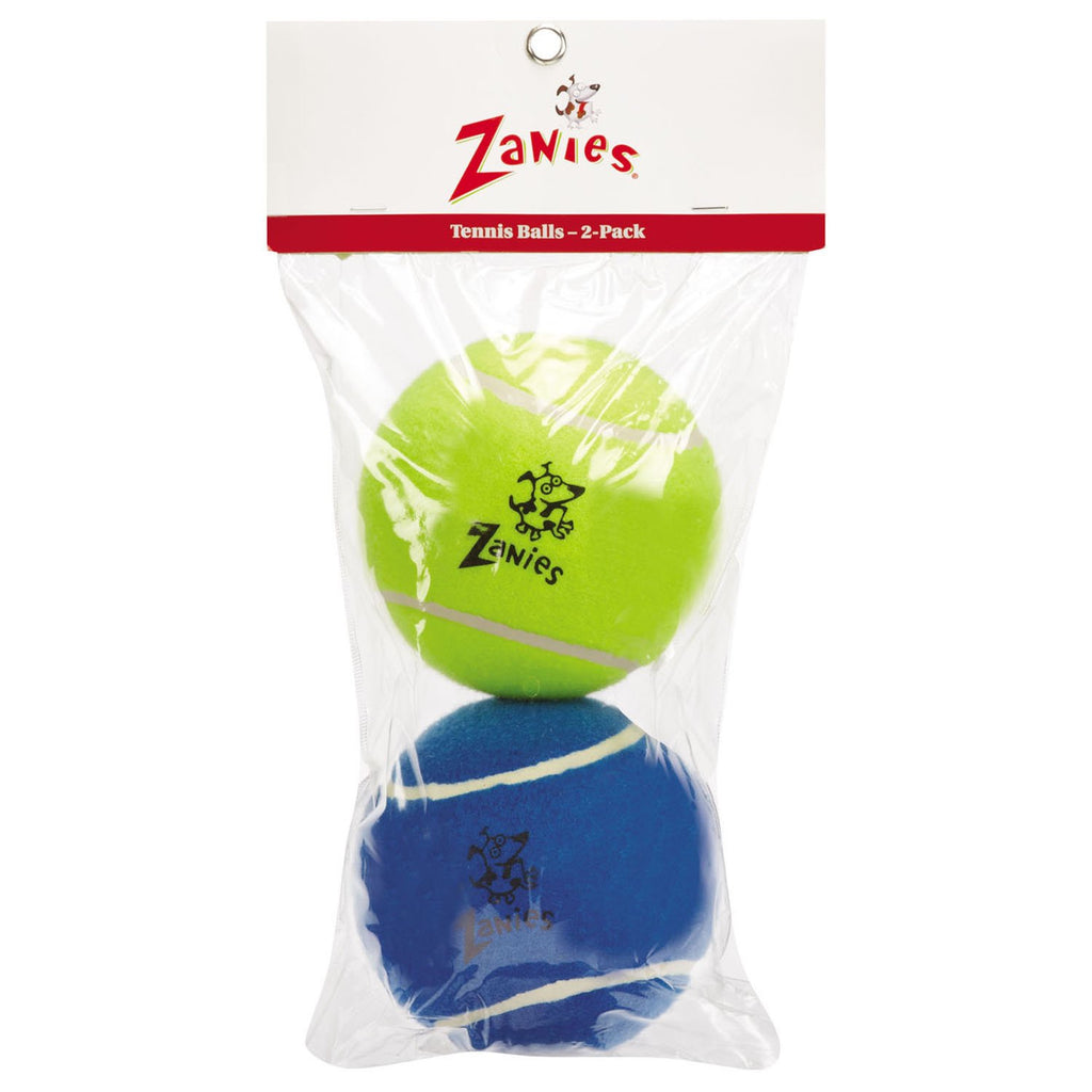 Zanies 5" Tennis Ball for Dogs 2-Packs