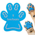 LOOBANI Anti-Slip Dog Paw Protector Pads for Senior Dogs-Paw Grips Traction PadsDog Paw Stickers Help Dogs Walk on Hardwood FloorEssentials to Keeps Dogs from SlippingBlue 48pcsS for 4-10lbs