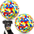 loncoldy Dog Balls Indestructible Dog Ball Dog Balls for Aggressive Chewers Tennis Balls for DogsDog Toys for Large Dogs Interactive Dog Toys for Fetch Game Dog Toys for Medium Large Dog 2 Pack