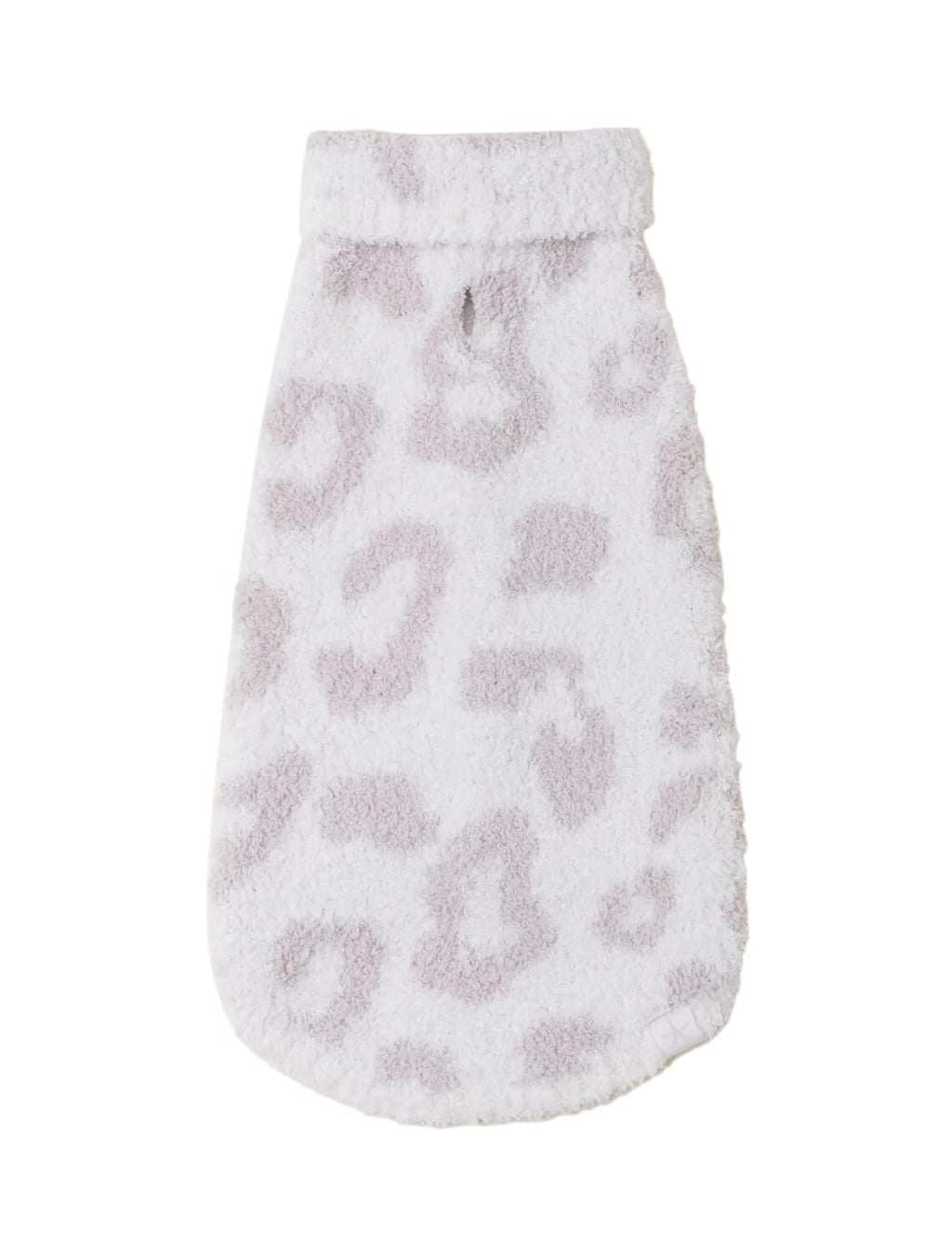 Barefoot Dreams CozyChic BITW Pet Sweater Dog Clothes Dog Sweater Dog Accessories in The Wild Cream/Stone XL