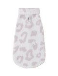 Barefoot Dreams CozyChic BITW Pet Sweater Dog Clothes Dog Sweater Dog Accessories in The Wild Cream/Stone XL