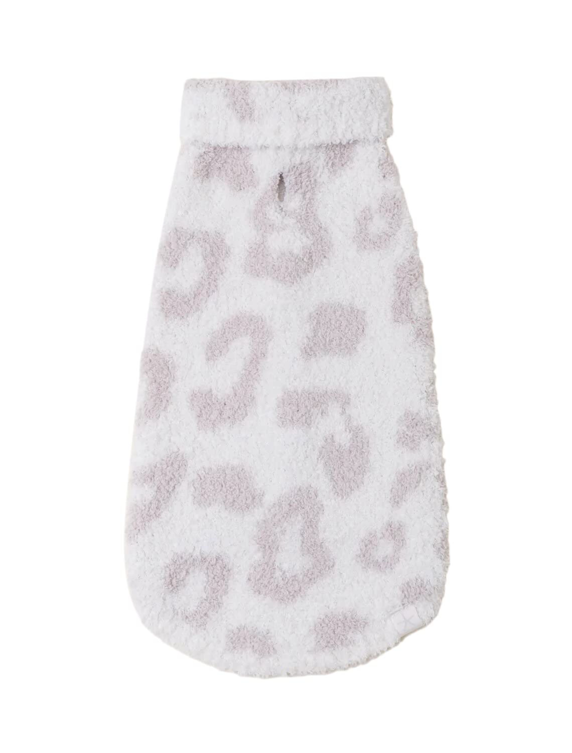 Barefoot Dreams CozyChic BITW Pet Sweater Dog Clothes Dog Sweater Dog Accessories in The Wild Cream/Stone XL