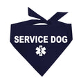 Service Dog Dog Bandana (Navy XS 307)