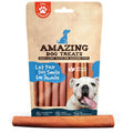 Amazing Dog Treats 6 Inch Collagen Stick - (25 Count) - Collagen Sticks for Dogs - 95% Natural Collagen Sticks for Dogs - No Hide Bones for Dogs
