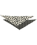 Lazy One Reversible Dog Bandana Cute Accessories for Pets (Medium/Large Family Bear)