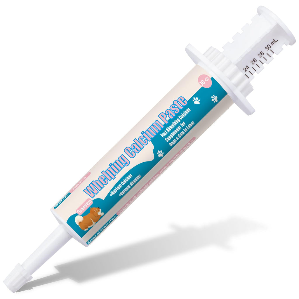 Oral Calcium for Dogs(30 ml Paste) Fast Absorbing Calcium Supplement for Dogs Nursing Whelping Calcium Deficiency Supporting Efficient Labor