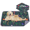 Washable Pee Pads for Dogs 2 Pack Super Absorbent pee pads for dogs Reusable pee pads for dogs large 100% Waterproof puppy pads pet training pads for Potty Playpen Crate Sofa Car 18 x 24