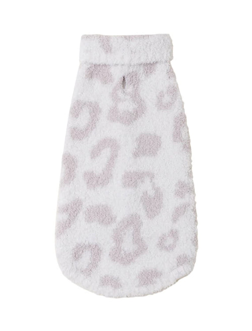 Barefoot Dreams CozyChic BITW Pet Sweater Dog Clothes Dog Sweater Dog Accessories in The Wild Cream/Stone XL
