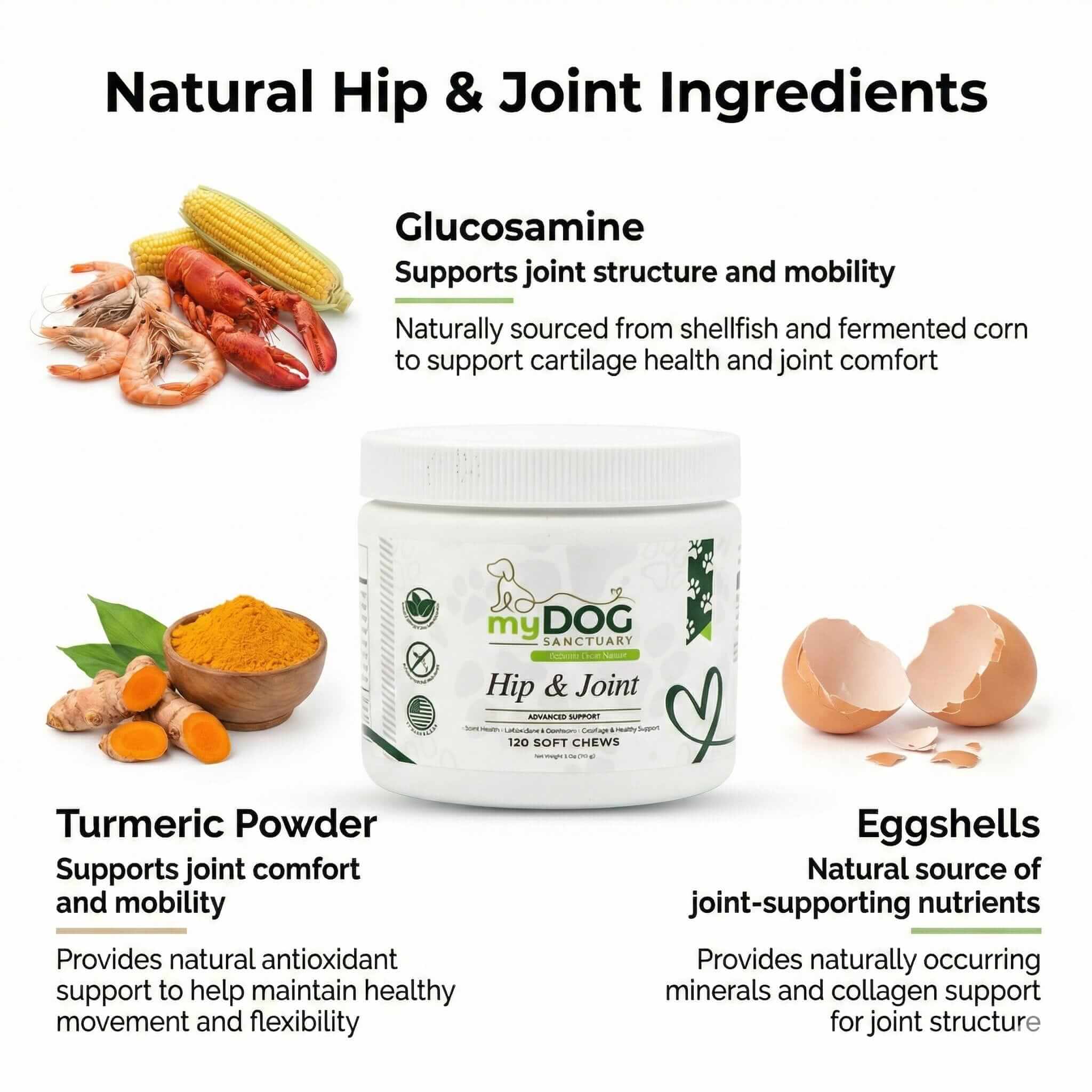 Sacred Steps Hip & Joint Support Chews